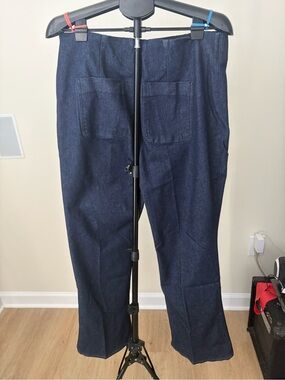 NWT Spanx Raw Indigo Demi Boot Jeans Size 1X